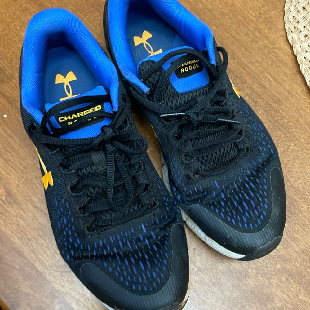 Under Armour charged Rogue sneakers.
